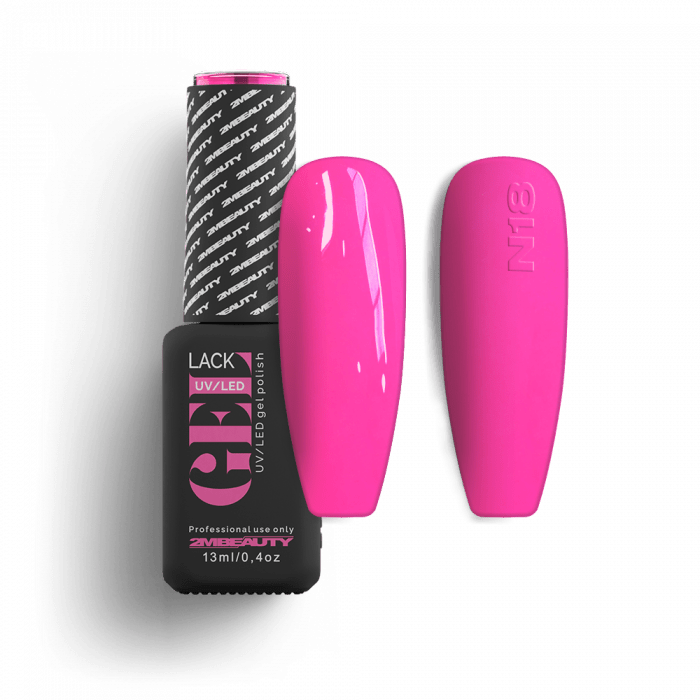 Gel Lack - Neon N018 - HEMA Mentes Gel Lack - Neon N018 - HEMA Mentes:
Erős rózsaszín árnyalatú, krémes lakkzselé, magas pigme...
