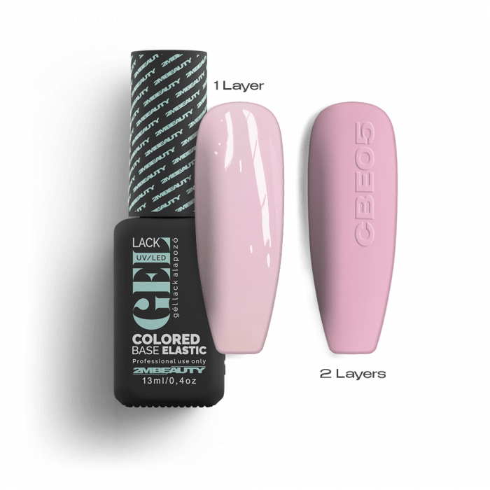 Gel Lack - Colored Base Elastic CBE05 - HEMA Mentes
