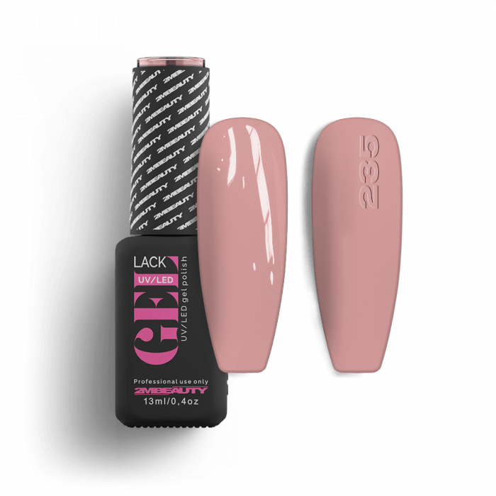 Gel Lack - HEMA Mentes 235:
Szatén púder beige árnyalatú, krémes lakkzselé, magas pigmenttart...