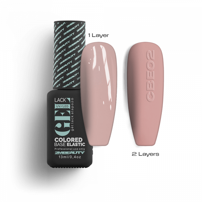 Gel Lack - Colored Base Elastic CBE02 - HEMA Mentes