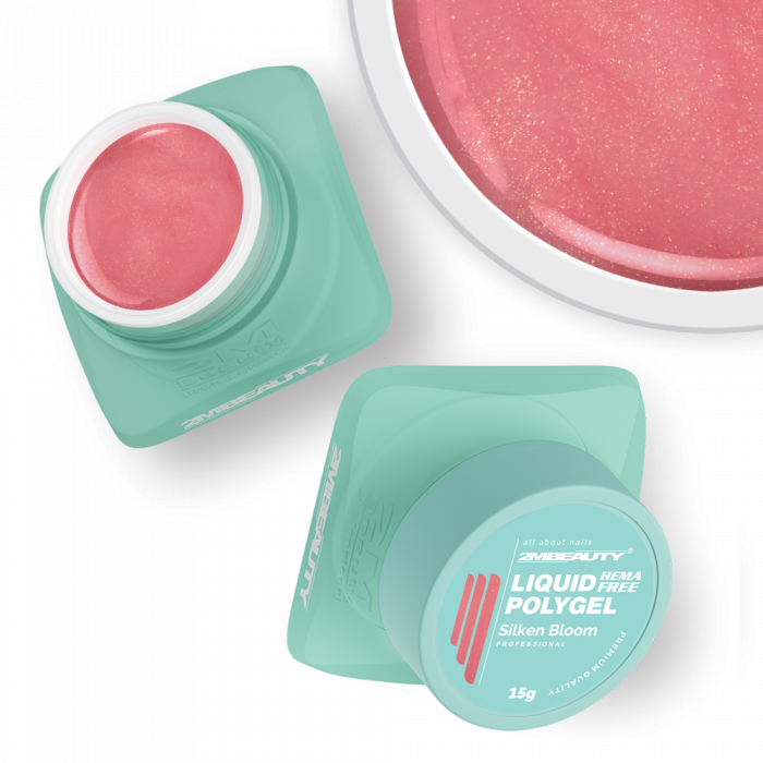 Liquid Polygel - Silken Bloom - HEMA Mentes Építőzselé