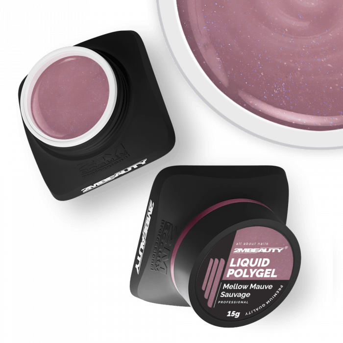Liquid Polygel - Mellow Mauve Sauvage - HEMA Mentes Építőzselé