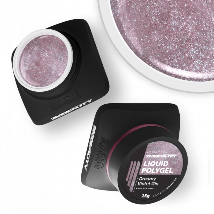 Liquid Polygel - Dreamy Violet Gin - HEMA Mentes Építőzselé