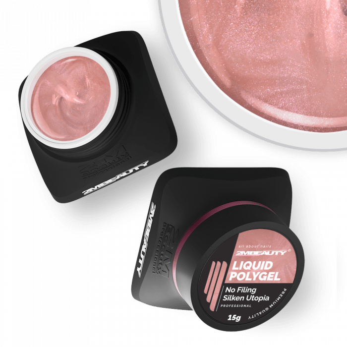 Liquid Polygel No Filing - Silken Utopia - HEMA Mentes Reszelésmentes Építőzselé