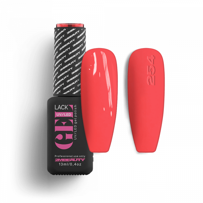 Gel Lack - HEMA Mentes 254 - Neon:
(Azonos szín: Gel Lack - 677)*

Élénk barackos rózsaszín ...