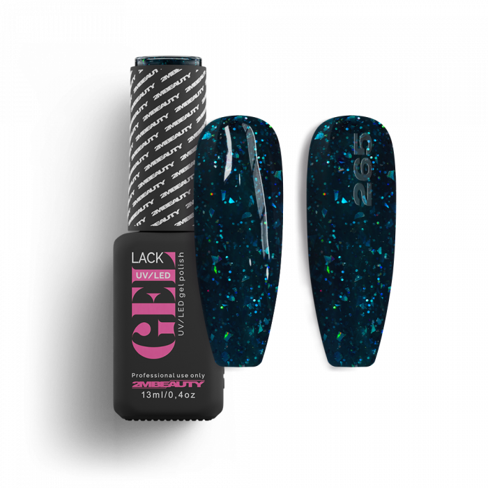 Gel Lack - HEMA Mentes 265 Gel Lack - HEMA Mentes 265:
Petrolkék árnyalatú, krémes lakkzselé, magas pigmenttartalommal, m...