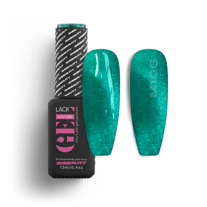 Gel Lack - Magnet 106 - HEMA Mentes:
Verde brillante (élénkzöld) színű gél lakk, mely külön...