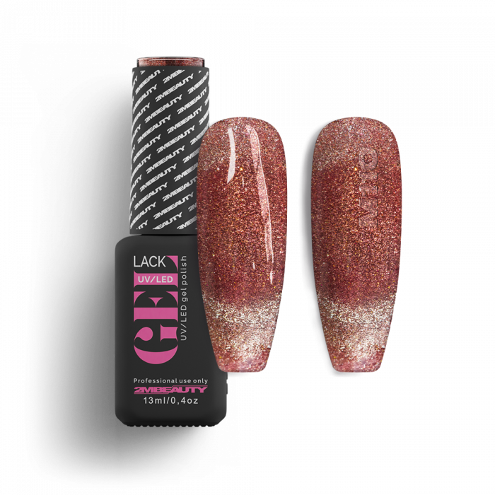 Gel Lack - Magnet 110 - HEMA Mentes:
Bronz színű gél lakk, mely különleges hatást gyakorol k�...