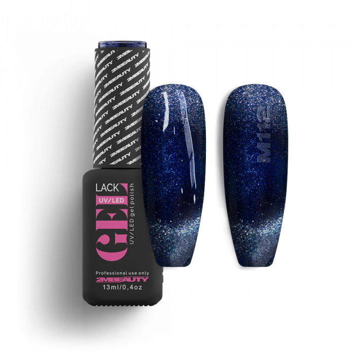 Gel Lack - Magnet 112 - HEMA Mentes:
Farmerkék színű gél lakk, mely különleges hatást gyakor...