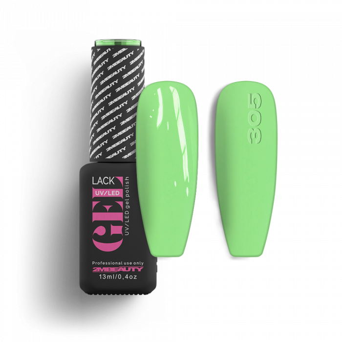 Gel Lack - HEMA Mentes 305:
(Azonos szín: Gel Lack - 1439)*

Neon pasztell zöld árnyalatú, kr...