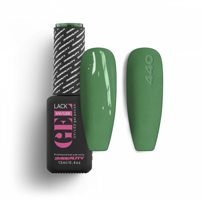 Gel Lack - HEMA Mentes 440:
(Azonos szín: Gel Lack - Matt 1395)*

Korallzöld árnyalatú, krém...