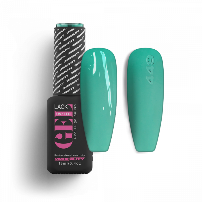 Gel Lack - HEMA Mentes 449:
(Azonos szín: Gel Lack - Matt 1307)*

Mentás zöld smoothie árnyal...