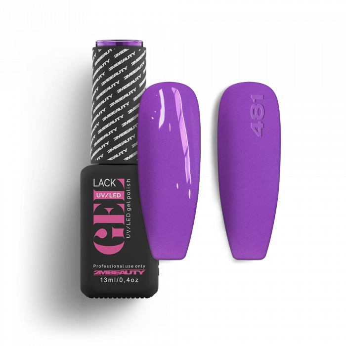 Gel Lack - HEMA Mentes 481:
(Azonos szín: Gel Lack - Matt 1007)*
 
Pármai lila árnyalatú, ...