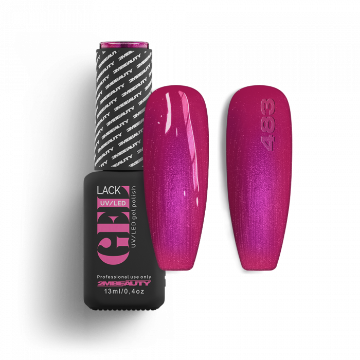 Gel Lack - HEMA Mentes 483:
(Azonos szín: Gel Lack - Csillámos 721)*
 
Magenta árnyalatú, ...
