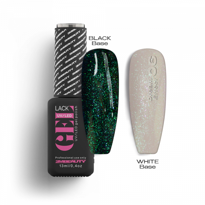 Gel Lack - Dream Effect 06 - HEMA Mentes Gel Lack - Dream Effect 06 - HEMA Mentes:
A Dream Effect gél lakkok különleges, látványos hat�...