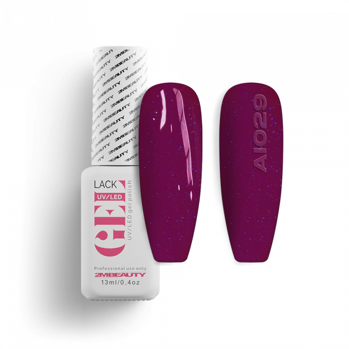 Gel Lack - All In 029 - HEMA Mentes:
Egyfázisú, kék selyemfényű, sötét pink gél lakk, mely...