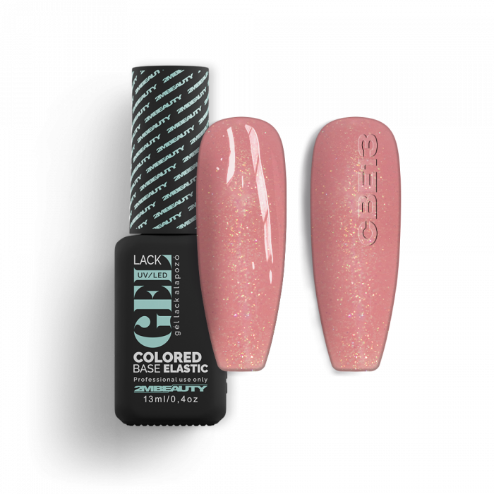 Gel Lack - Colored Base Elastic Shimmer CBE13 - HEMA Mentes