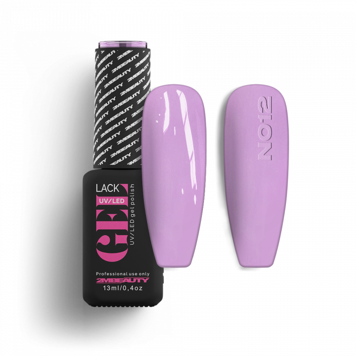 Gel Lack - Neon N012 - HEMA Mentes:
Pasztell lila árnyalatú, krémes lakkzselé, magas pigmenttar...