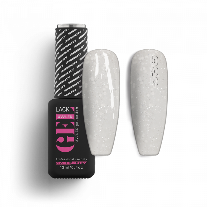 Gel Lack - HEMA Mentes 536:
Fehér árnyalatú, reflektív csillámokat, és UV fényben világít...