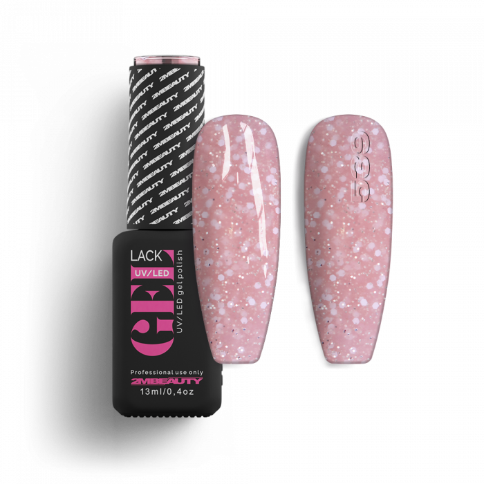 Gel Lack - HEMA Mentes 539:
Természetes nude árnyalatú, reflektív csillámokat, és UV fénybe...