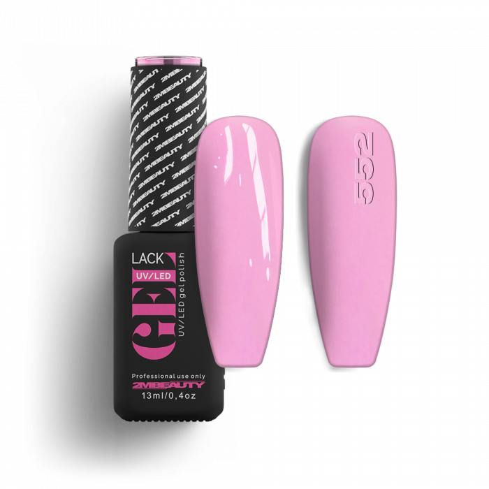 Gel Lack - HEMA Mentes 552:
(Azonos szín: Gel Lack - Matt 0223)*
 
Halvány lilás rózsaszín...