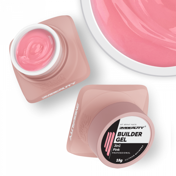 3in1 Pink Gel - HEMA Mentes Építőzselé