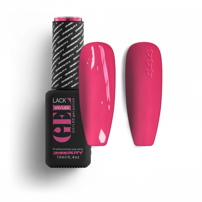 Gel Lack - Matt 444: Magenta színű, matt lakkzselé....