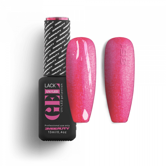 Gel Lack - Neon 351:
Áttetsző, neon narancsos-pink árnyalatú, krémes lakkzselé, magas pigment...