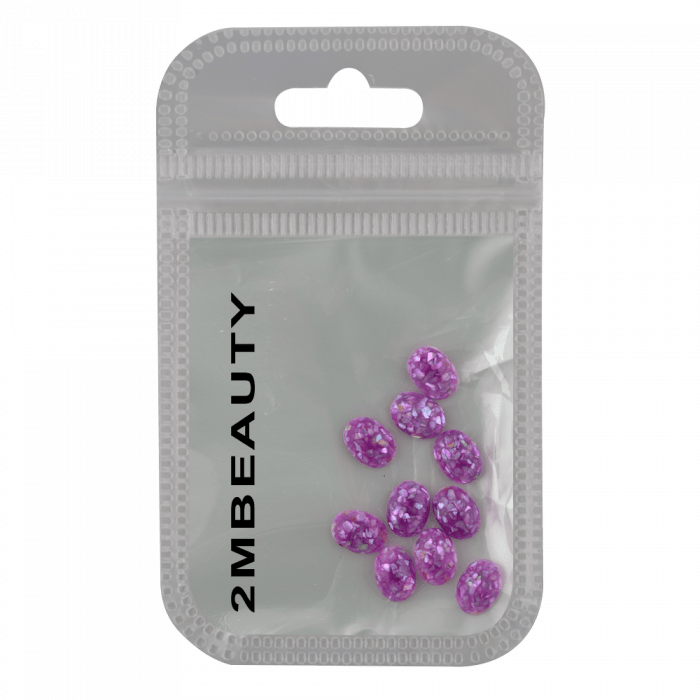 Formakő kagyló ovál purple ...