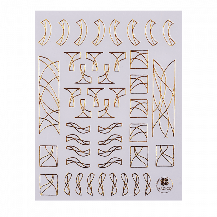 Magico 01 Gold:
Öntapadós matrica díszítéshez...