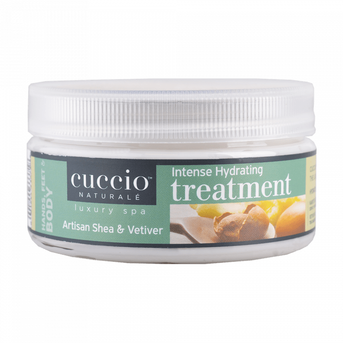 Cuccio Hidratáló Lábkrém Shea Vajjal és Khus-Khus-szal - Hydrating Treatment Artisan Shea &...
