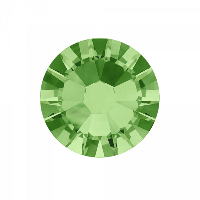 Swarovski - 214 SS3:Eredeti, 14 lapra csiszolt swarovski kristály kövek Peridot színben a tökél...