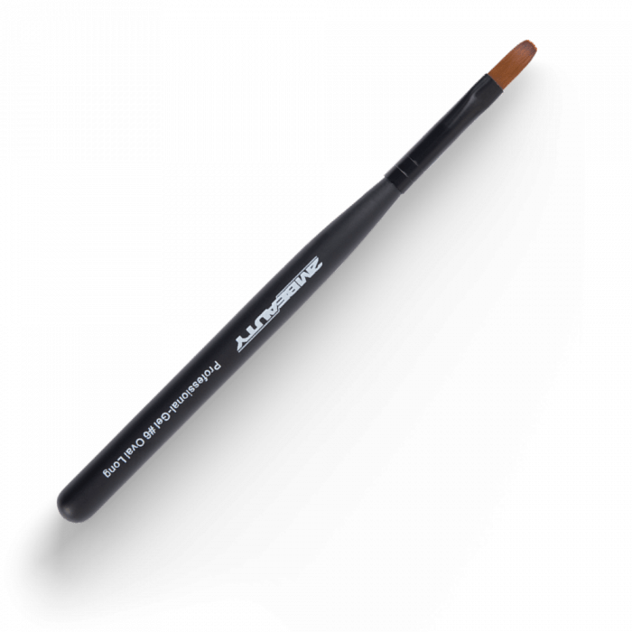 Zselé ecset Gel #6 Oval Long - Black Beauty Zselé ecset Gel #6 Oval Long - Black Beauty:Speciális ovál formájának köszönhetően szélesk�...