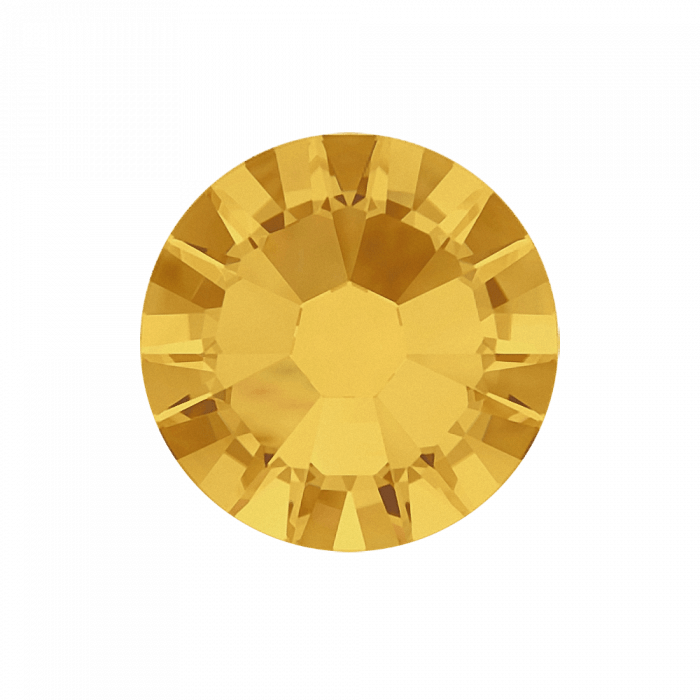 Swarovski - 248 SS16:Eredeti, 14 lapra csiszolt swarovski kristály kövek Sunflower színben a tök...