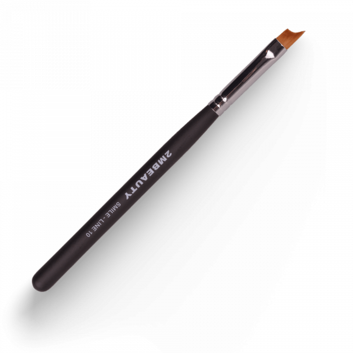 Zselé ecset Smile - Line 10 - Black Beauty:Speciális vágásának köszönhetően könnyedén fest...