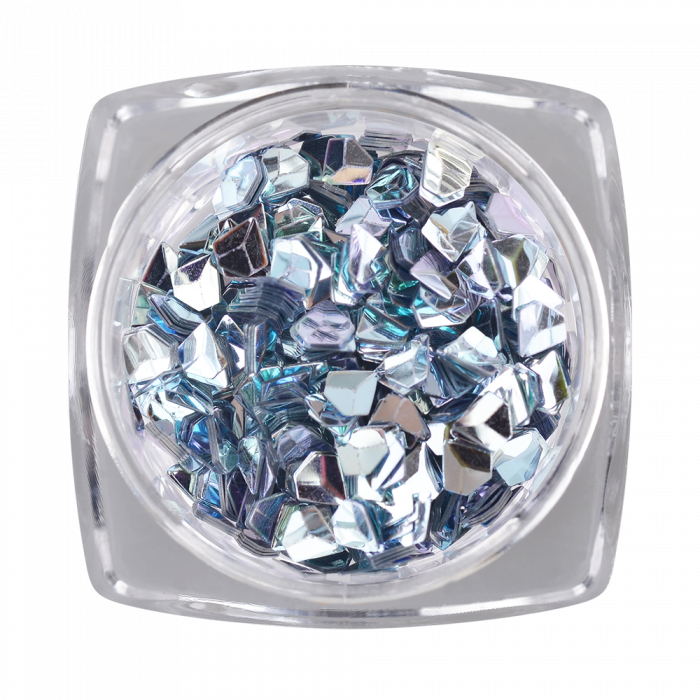 Diamond Flakes 05: Gyémánt formájú, egyforma méretű 3D hatású körömdísz, mellyel könnyen...