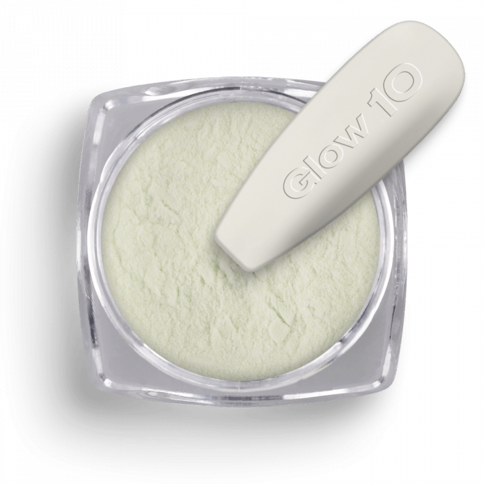 Pigmentpor Glow 10:  Sötétben kéken világító pigment por, mellyel igazán feltűnő és igazá...