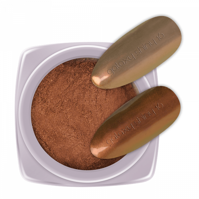 Pigmentpor Galaxy Shiny 16 Pigmentpor Galaxy Shiny 16:Metálos hatású pigment porok változatos felhasználásra.
...