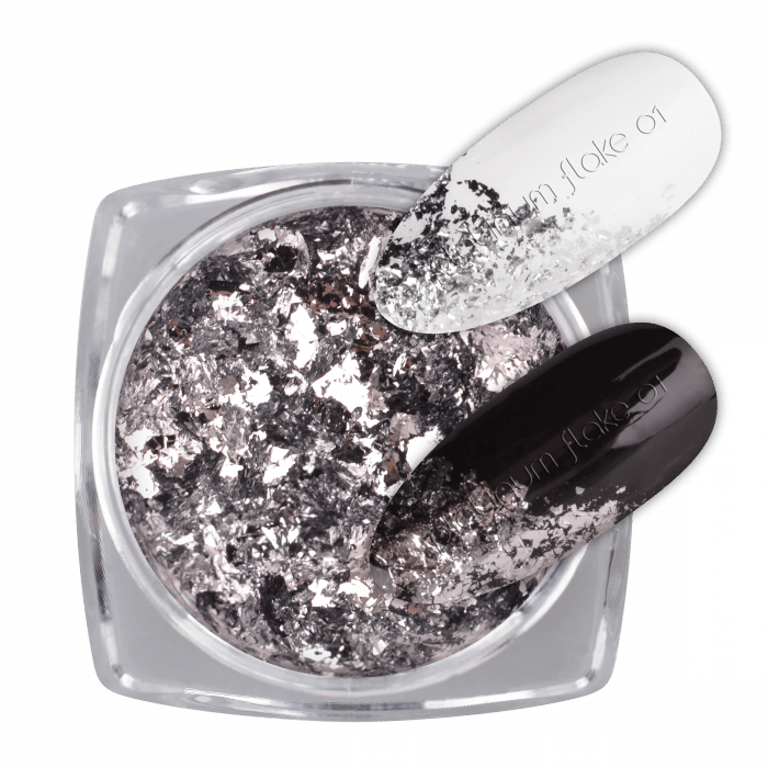 Pigmentpor Platinum Flake 01:
 
Metálos hatású pigment porok változatos felhasználásra.
...
