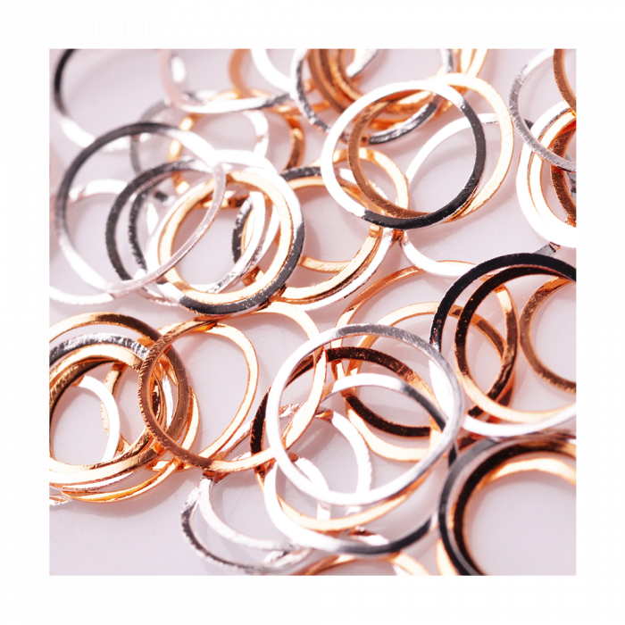 Fém Díszítő 33 Circle Gold&Silver Fém Díszítő 33 Circle Gold&Silver...