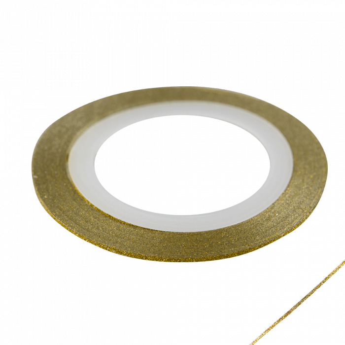Díszítő szál csillámos 1mm 50-01 - gold ...