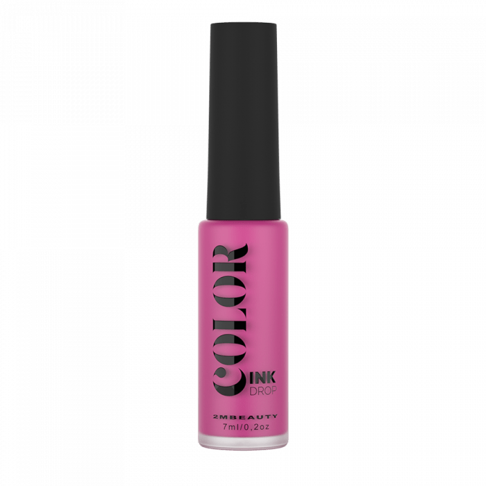 Color Ink Drop - pink: Levegőre kötő híg állagú díszítő folyadék.
Master Shine top-ot ajá...