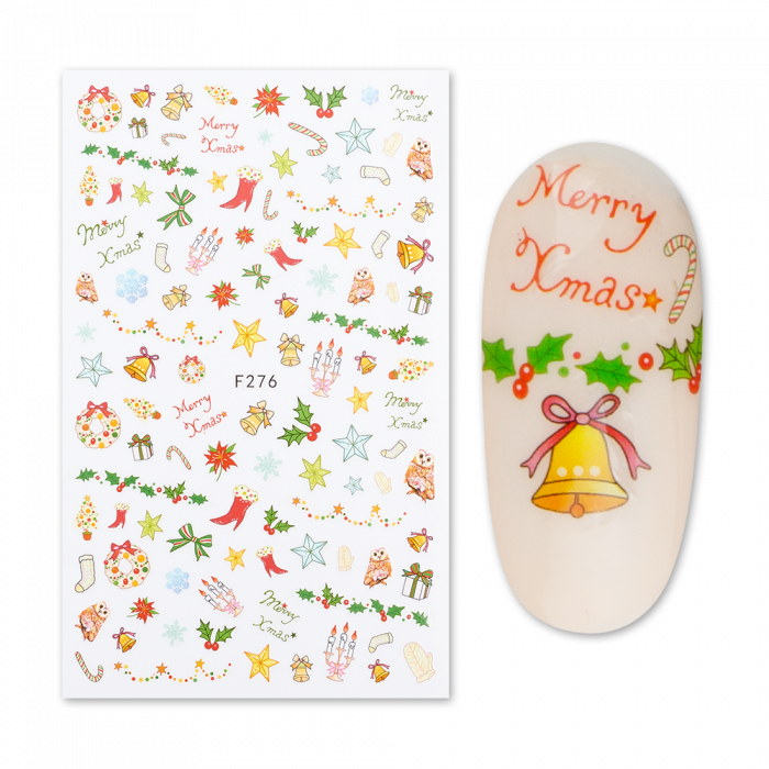 Matrica Christmas 78-6_F276:
Öntapadós matrica, mellyel a leggyorsabban és a legegyszerűbben k�...