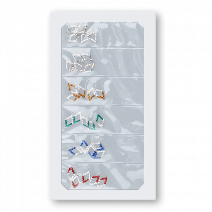 Körömékszer rombusz - Silver 13:...