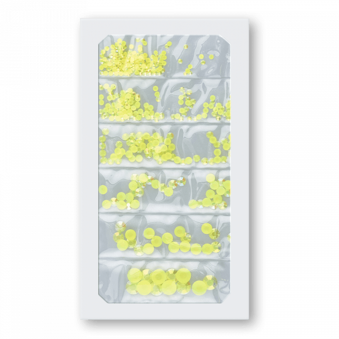 Félgyöngy Plasztik Neon Yellow:
 ...