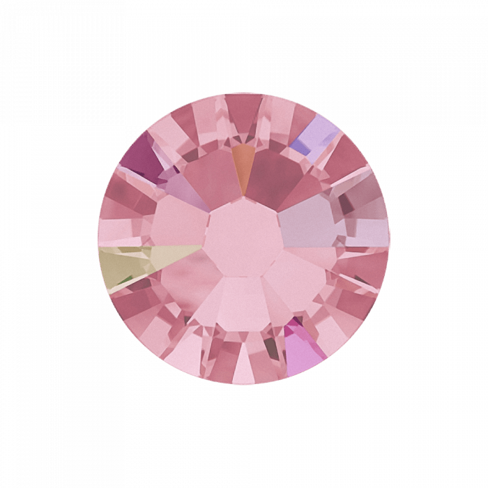 Swarovski - 223 AB SS5:Eredeti, 14 lapra csiszolt swarovski kristály kövek Light Rose AB színben ...