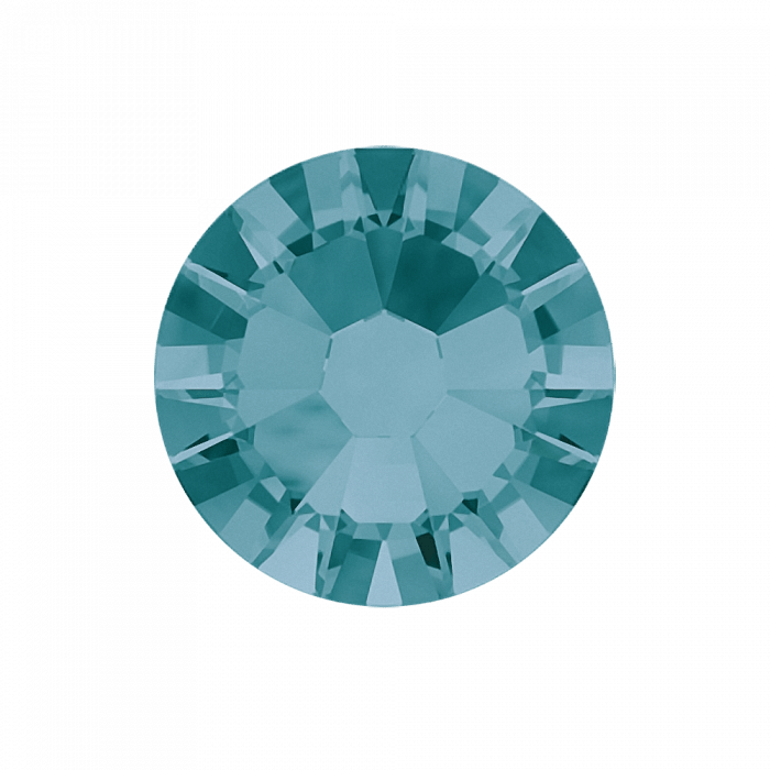 Swarovski - 229 SS5:Eredeti, 14 lapra csiszolt swarovski kristály kövek Blue Zircon színben a tö...
