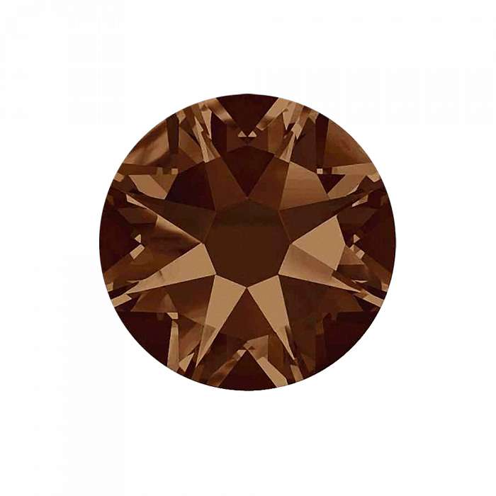 Swarovski - 220 SS5:Eredeti, 14 lapra csiszolt swarovski kristály kövek Smoked Topaz színben a t�...