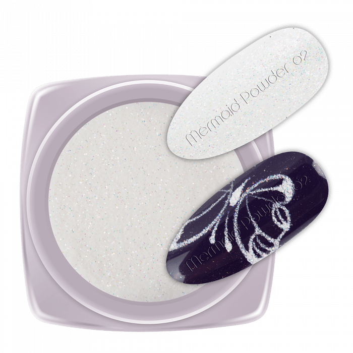 Pigmentpor Mermaid Powder 02 Pigmentpor Mermaid Powder 02:A látványos ragyogásért felelős csillámok: a csodálatos sellőpo...