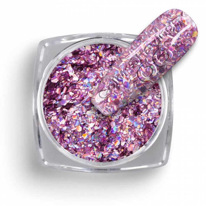 Csillámpor Color Shavings 06:
Nagyon egyedi és szikrázó díszítő kisebb-nagyobb flitterekkel ...